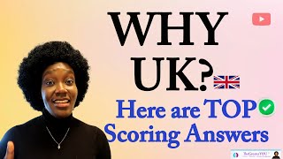 how to answer why do you want to study in the uk ukvi credibility interview [upl. by Severn]