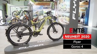 Flyer Goroc 4 EMTBVideo zur 2020erNeuheit Eurobike 2019 [upl. by Ynogoham]