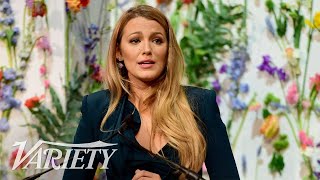 Blake Lively Gives Emotional Speech on Child Pornography [upl. by Yraccaz875]