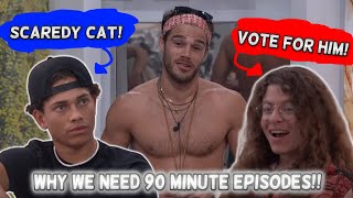 Big Brother 26 Recap WE NEED 90 MINUTE EPISODES [upl. by Yirinec875]