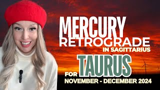 TAURUS RETROGRADE MERCURY NOVDEC 2024 taurus taurushoroscope mercuryretrograde retrograde [upl. by Melena]