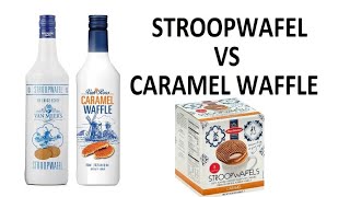 Stroopwafel vs Caramel Waffle vs Stroopwafels 🥃 [upl. by Illah799]