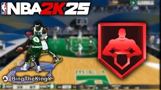 The POWER of LEGEND IMMOVABLE ENFORCER BADGE in NBA 2K25 [upl. by Amyas]