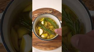 Garlic Confit and Oil asmr bread food garlic garlicbread asmrsounds satisfying baking fyp [upl. by Kalli]