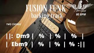 Backing Track Fusion Funk Two Chords in Dm [upl. by Otrebireh]