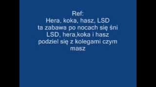 Hera koka hasz LSD  Karolina Czarnecka HIT quotKaraokequot quottekstquotquotlyricsquot [upl. by Erdreid]