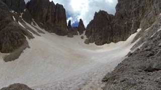 Forcella del Nevaio  Cadini di Misurina [upl. by Maroney]