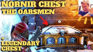 God of War Ragnarok  Nornir Chest The Oarsmen Legendary Sigruns Curse Shores of Nine Midgard [upl. by Ferro]