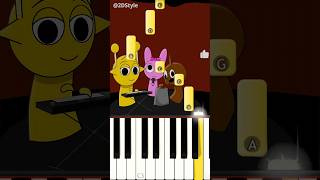 Music group Animation Sprunki 2DStyle  Piano Cover [upl. by Baruch325]