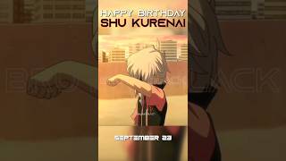 September 23 Happy Birthday Shu Kurenai  Beyblade Birthday Calendar  beyblade shorts viral shu [upl. by Redan]