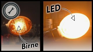 LEDBlinker nachrüsten SchwalbeS50S51  Simson Tutorial [upl. by Goldy]