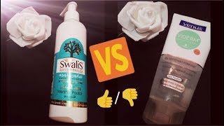 Gels nettoyants Venus VS Swalis ايهم الاحسن للبشرة الذهنية ؟ [upl. by Eirret]