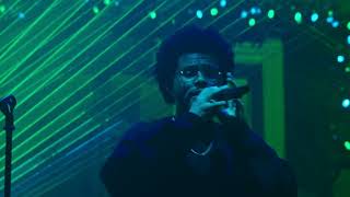 The Weeknd  Blinding Lights iHeartRadio Jingle Ball Live Performance [upl. by Ilario]