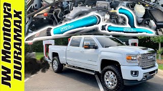 L5P DURAMAX FULLY DELETED AND TUNED Straight Piped [upl. by Esydnac]