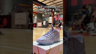 NIKE LEBRON 21 COMFORT amp FIT 910 nikebasketball lebronjames widefeet dxbhoops fyp nike [upl. by Ave]