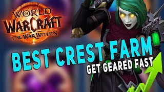 INSANE CREST FARM  Get Geared FAST  Addons amp More  The War Within [upl. by Reeve]