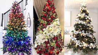 🎄100 IDEAS ÁRBOLES DE NAVIDAD 2024  ÁRBOLES NAVIDEÑOS LUJOSOS  DECORACIÓN NAVIDEÑA 2024 🎄 [upl. by Gnak]