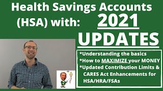 Health Savings Account  HSA Rules and Limits UPDATED for 2021 [upl. by Ginnie]