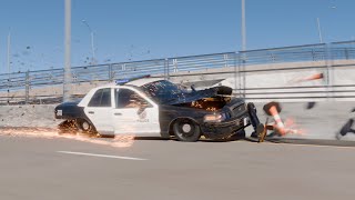 Blender Short Police Chase Animation 4K [upl. by Ajram817]