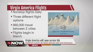 Virgin flights to start operations in Denver [upl. by Dwayne]