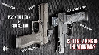 Sig AXG Pro vs P320 X5 Legion [upl. by Coppola]