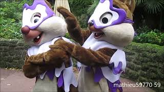 Rencontre avec tic et tac Disneyland Paris [upl. by Naeroled461]