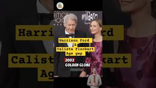 Harrison Ford and Calista flockart age gap celebritiesmovie couplegoals hollywood shortsviral [upl. by Uhsoj]