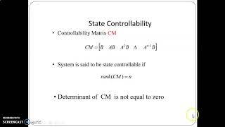 cs controllability and observability [upl. by Aihsenyt]