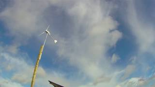 1500w Not 24v Istabreeze Wind Turbine Part 2 [upl. by Nylynnej]