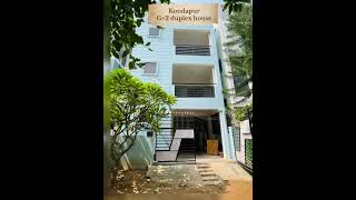 80000 rental property for sale in Kondapur villa apartmentforsale houseforsale hyderabadhydra [upl. by Akinuahs101]