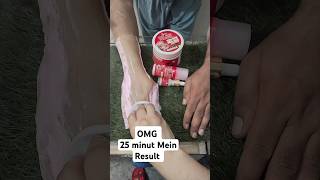 Shocking Result skin polish shortvideo skincare viralvideo [upl. by Fasa]