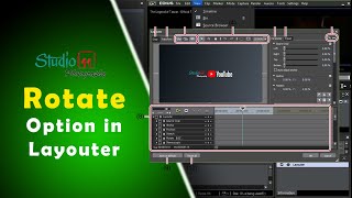 49  Rotate Option in Layouter  2D amp 3D Rotation  How to rotate a video Edius Tutorials in Tamil [upl. by Noli]