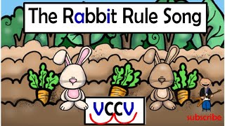 The Rabbit Rule Syllable Division Song VCCV Song [upl. by Pich]