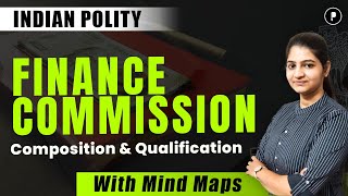 Finance Commission  Indian Polity with Mind map parcham mindmaps [upl. by Cohin528]