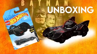 1989 Batmobile de la Pelicula Batman 1989 Hotwheels Basico [upl. by Narruc]