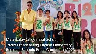 Radio Broadcasting Elementary English RSPC 2023 [upl. by Lirret]