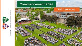 HWS Commencement 2024 [upl. by Daveen]