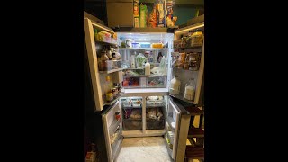 Setting Up Our Samsung Bespoke 4Door Flex Refrigerator [upl. by Frodin415]