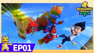 New GoGoDino Guardians  EP01 The Weightless Forest  Super Dinos  Dinosaurs for Kids  Cartoon [upl. by Atnoled622]