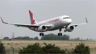 4K NOUVELAIR A320214 TSINT  AIR ARABIA A320214 CNNMO LANDINGS  PARIS CDG AIRPORT [upl. by Finnegan]