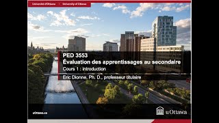 Introduction à lévaluation des apprentissages au secondaire [upl. by Nawotna519]