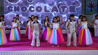 CHOCOLATE CHOKO CHOKO DANCE COVER BY BABYLAND AMAZING KIDS  ANUAL DAY  2024 [upl. by Lossa]