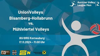 UNIONvolleys vs Mühlviertel Volleys Herren Bundesliga [upl. by Ahusoj659]