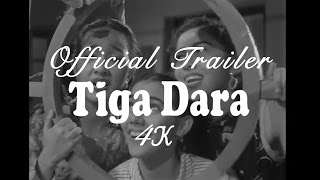 Tiga Dara  Official Trailer TigaDara4K [upl. by Nonnahc]