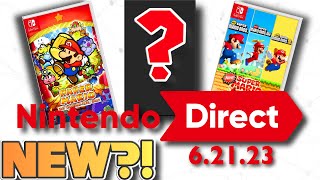 These 3 NEW Games Rumored To Come In This Weeks Nintendo Direct [upl. by Latsyrcal]