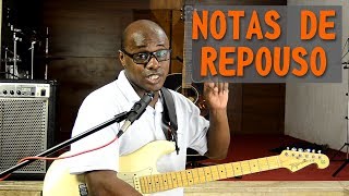 Notas de Repouso  Aula Guitarra solos [upl. by Roybn435]