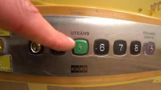 Sweden Stockholm Huddinge Sjukhus B2 KONE elevator [upl. by Miarzim]