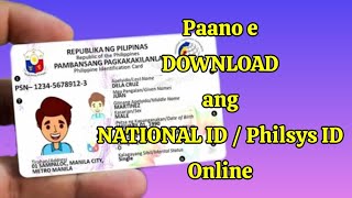 Paano kumuha ng National ID Online [upl. by Nogem]