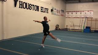 NEW Level 4 Floor Routine with music 2021  Righties [upl. by Klockau]