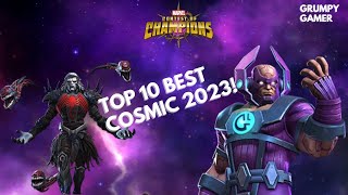 Cosmic Tier List 2023 JULY  MCOC  Marvel Contest of Champions [upl. by Wojcik195]